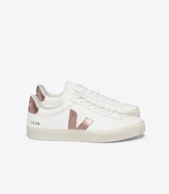 CAMPO LEATHER WHITE NACRE<VEJA Hot