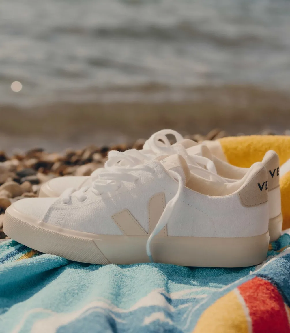 CAMPO CANVAS WHITE PIERRE<VEJA Shop
