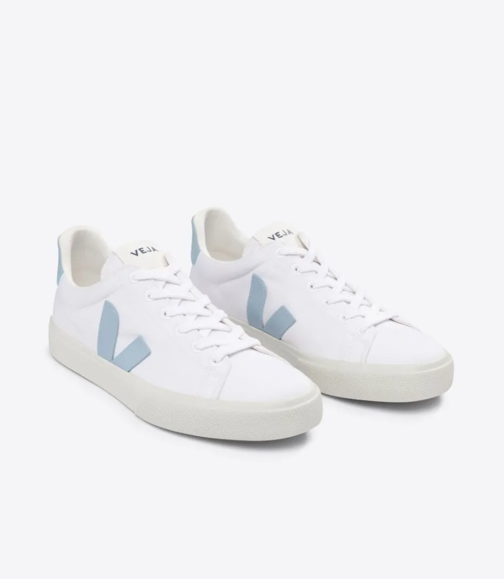 CAMPO CANVAS WHITE STEEL<VEJA Flash Sale