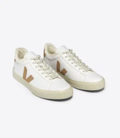 CAMPO FURED LEATHER WHITE DESERT<VEJA Sale