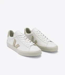 CAMPO LEATHER WHITE ALMOND<VEJA Hot