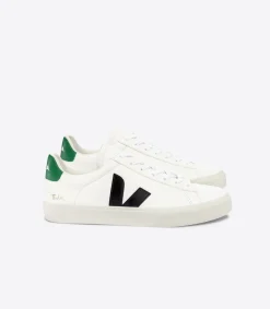 CAMPO LEATHER WHITE BLACK EMERAUDE<VEJA Flash Sale