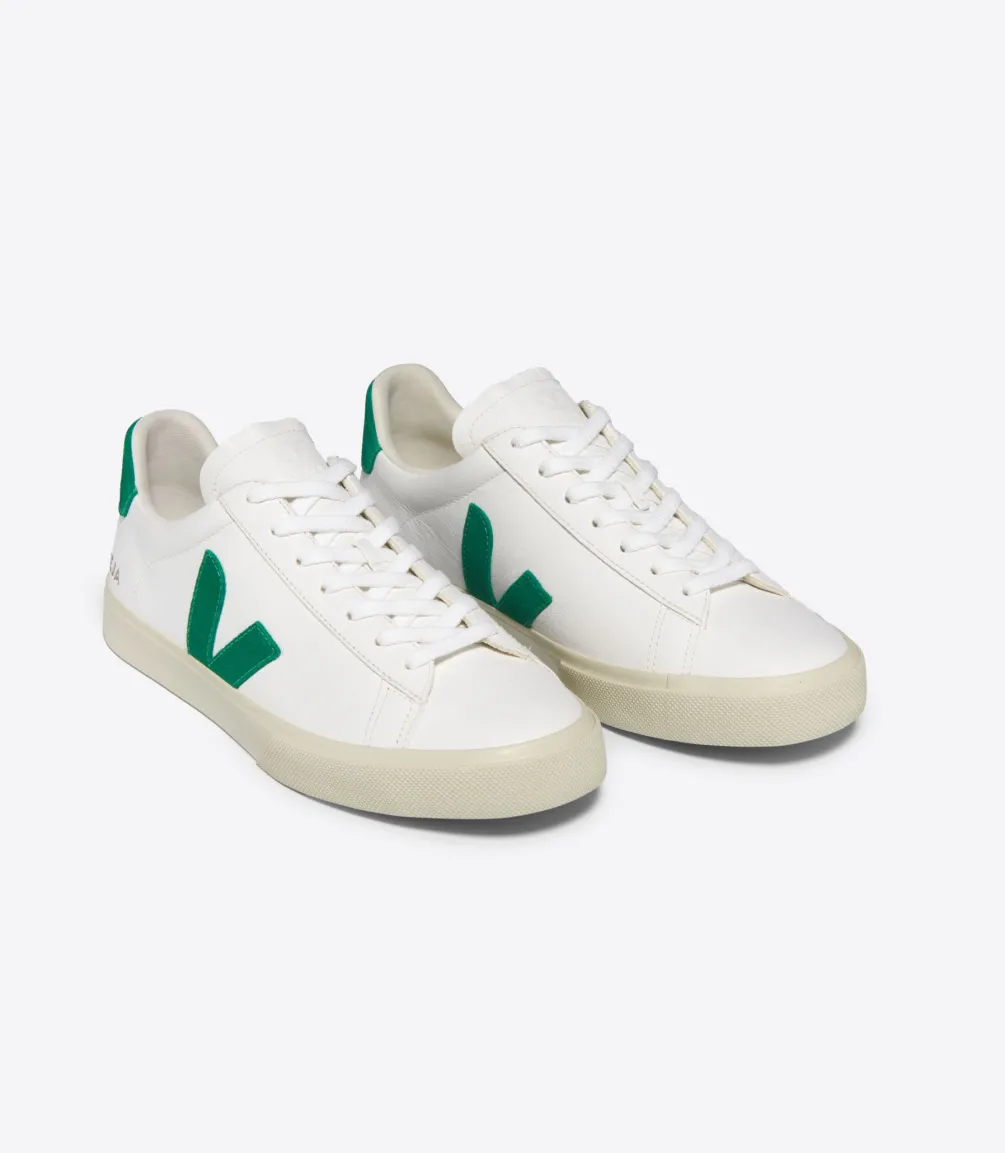 CAMPO LEATHER WHITE EMERAUDE<VEJA Store
