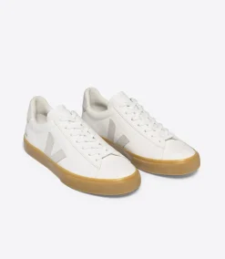 CAMPO LEATHER WHITE NATURAL NATURAL<VEJA Sale