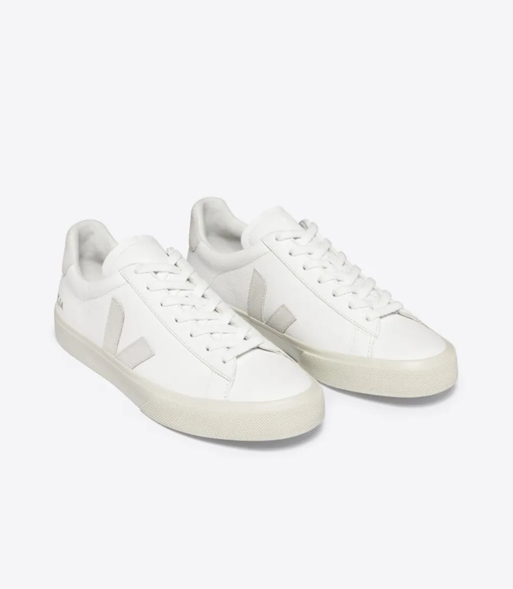 CAMPO LEATHER WHITE NATURAL<VEJA Cheap