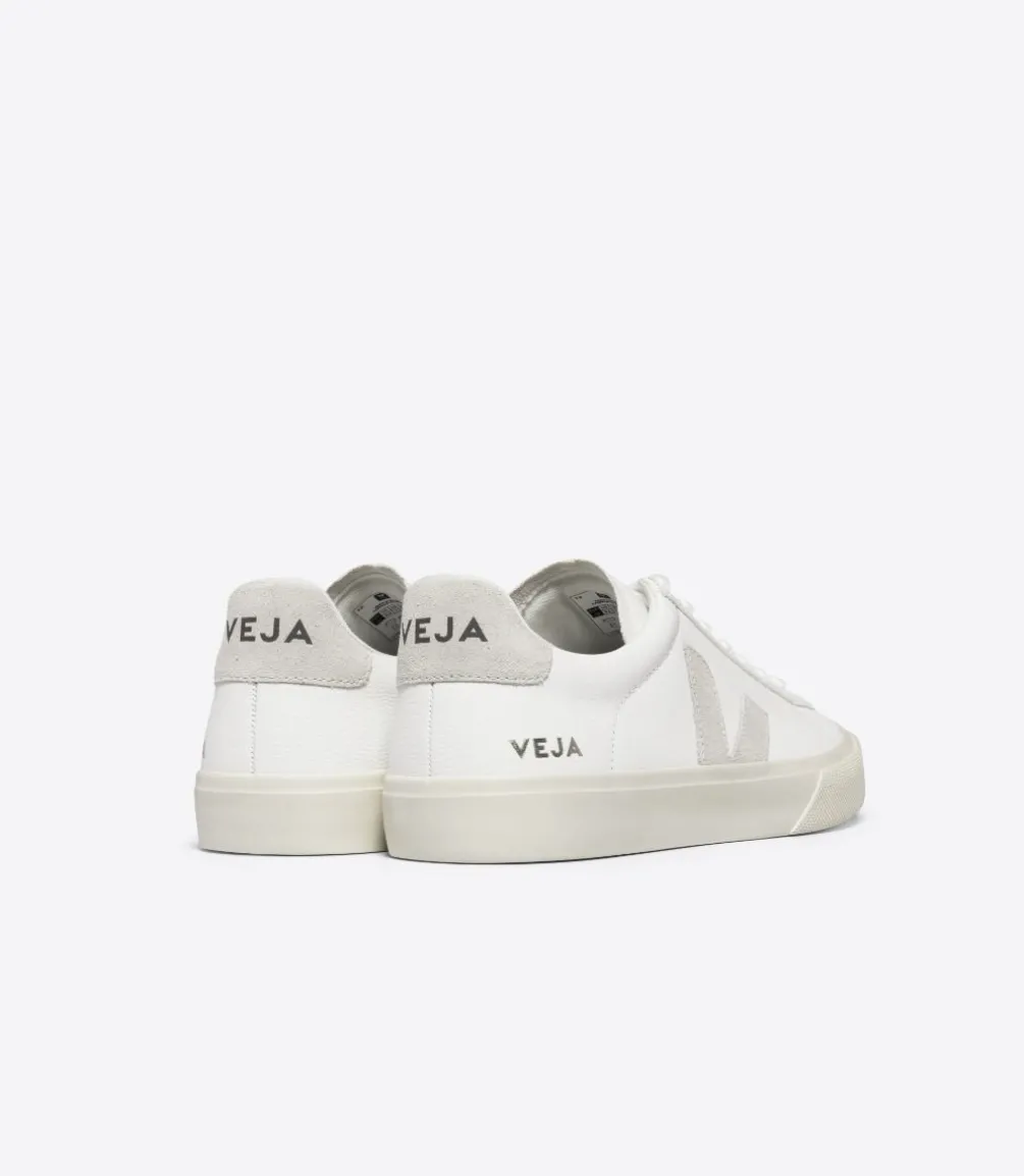 CAMPO LEATHER WHITE NATURAL<VEJA Cheap