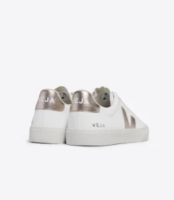 CAMPO LEATHER WHITE PLATINE<VEJA Online