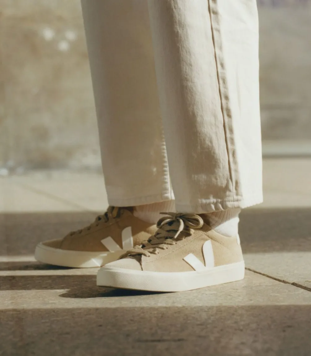 CAMPO SUEDE DUNE WHITE<VEJA Online