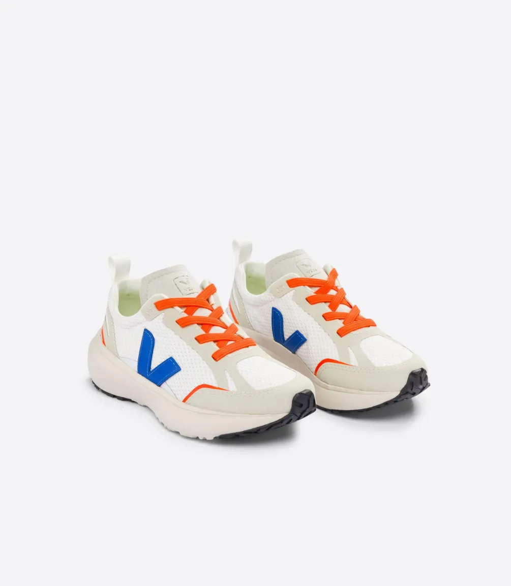 CANARY ELASTIC LACES ALVEOMESH WHITE INDIGO<VEJA Cheap