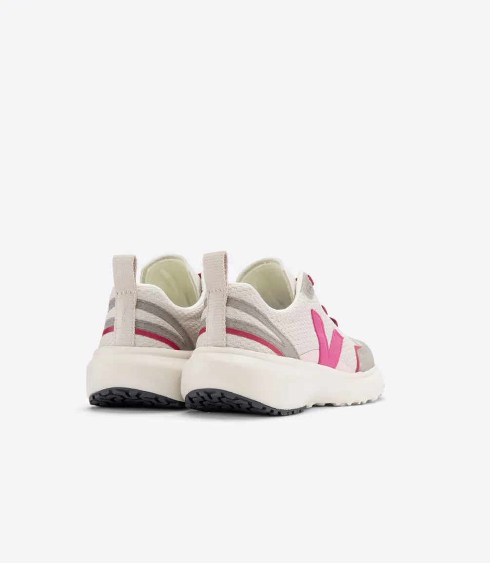 CANARY ELASTIC LACES ALVEOMESH NATURAL MIA<VEJA Best