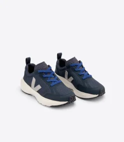 CANARY ELASTIC LACES ALVEOMESH NAUTICO OXFORD GREY<VEJA Fashion