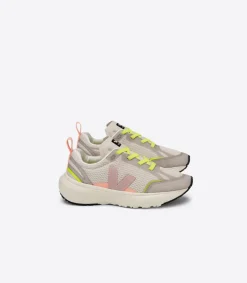 CANARY ELASTIC LACES ALVEOMESH NATURAL BABE<VEJA Sale