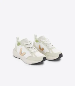 CANARY ELASTIC LACES ALVEOMESH WHITE PLATINE<VEJA Discount