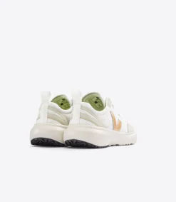 CANARY ELASTIC LACES ALVEOMESH WHITE PLATINE<VEJA Discount