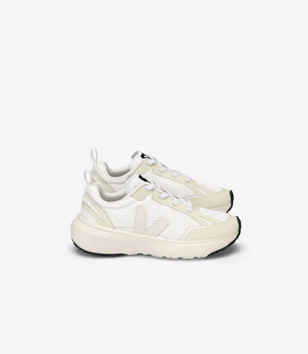 CANARY ELASTIC LACES ALVEOMESH WHITE PIERRE<VEJA Sale