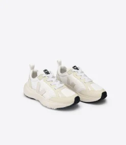 CANARY ELASTIC LACES ALVEOMESH WHITE PIERRE<VEJA Sale