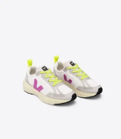CANARY ELASTIC LACES WHITE ULTRAVIOLET<VEJA Clearance