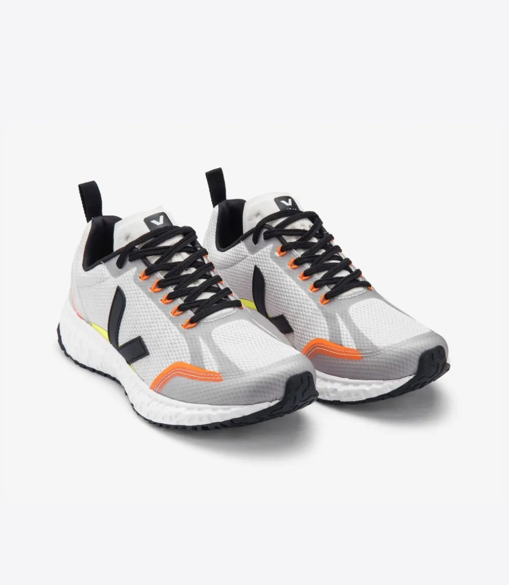CONDOR MESH LIGHT GREY BLACK<VEJA Cheap