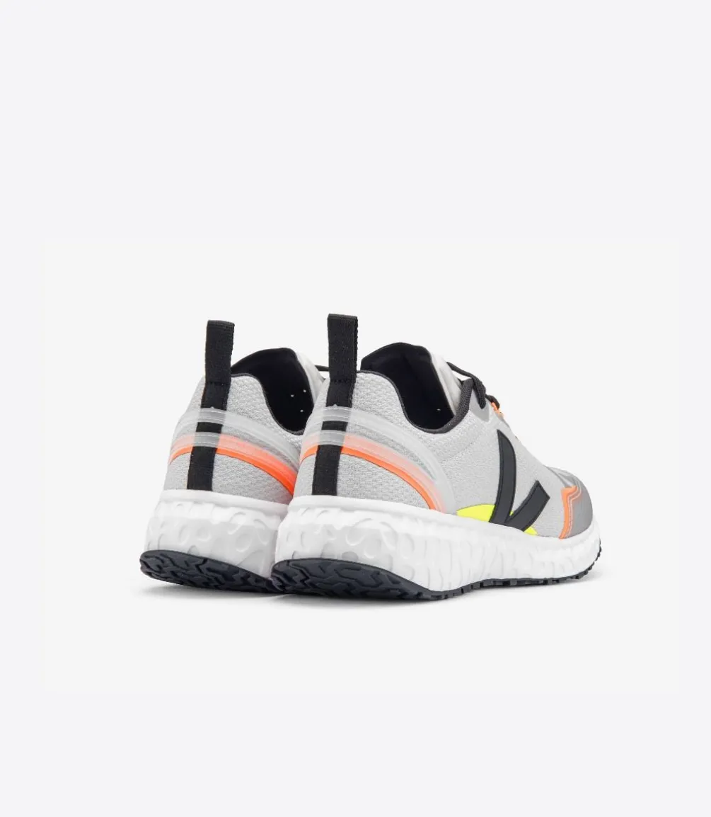 CONDOR MESH LIGHT GREY BLACK<VEJA Cheap