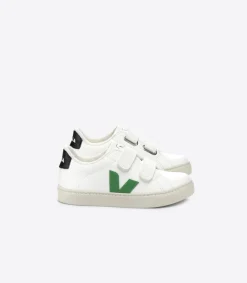 ESPLAR FURED LEATHER WHITE EMERAUDE<VEJA Outlet