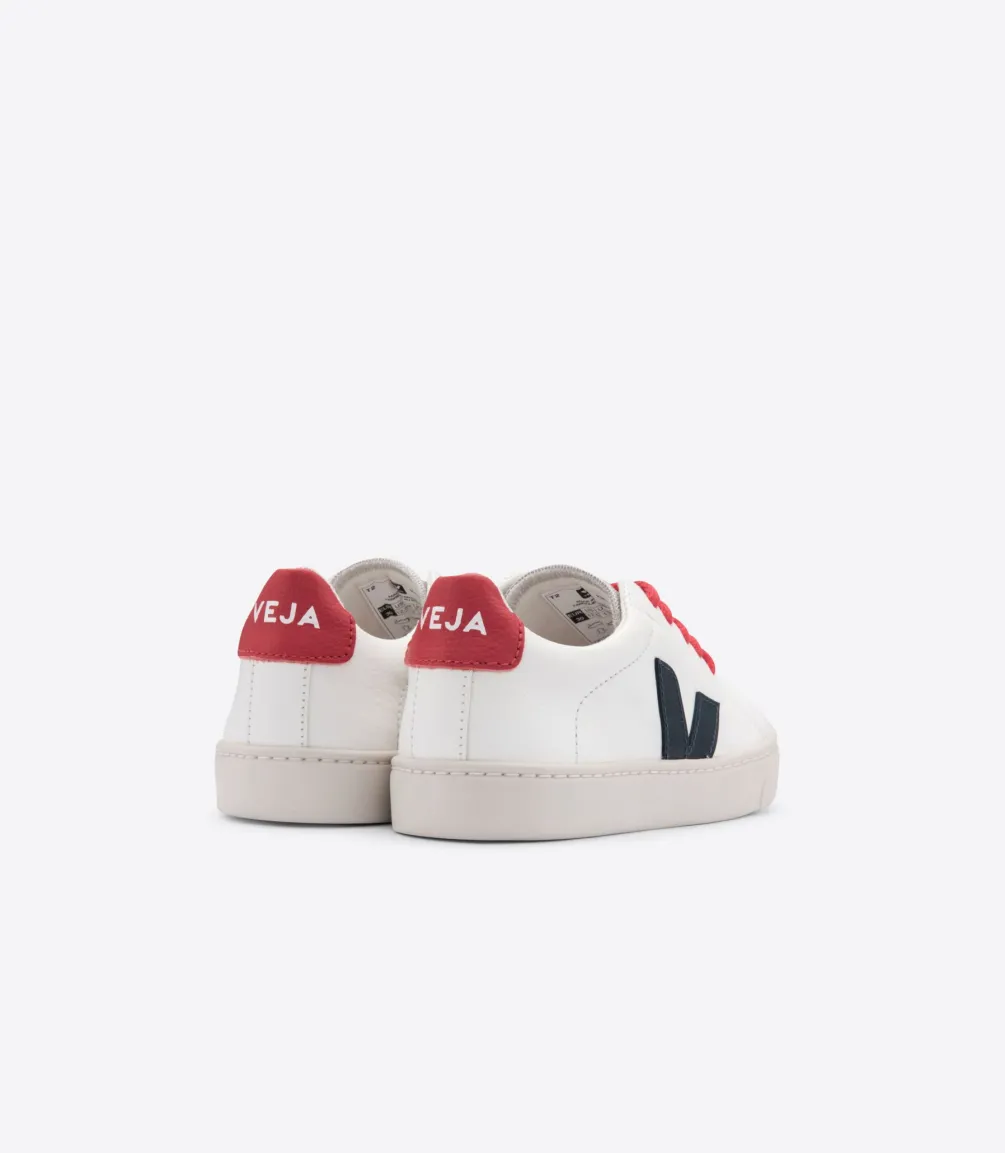 ESPLAR LACES LEATHER WHITE NAUTICO PEKIN<VEJA Flash Sale