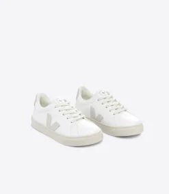 ESPLAR LACES LEATHER WHITE NATURAL<VEJA Store