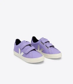 ESPLAR LEATHER LAVANDE SILVER PURPLE<VEJA Cheap
