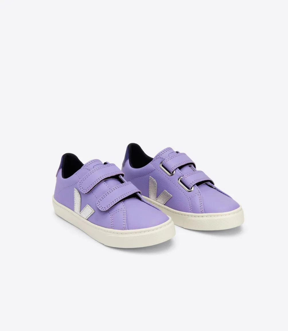 ESPLAR LEATHER LAVANDE SILVER PURPLE<VEJA Cheap