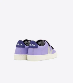 ESPLAR LEATHER LAVANDE SILVER PURPLE<VEJA Cheap