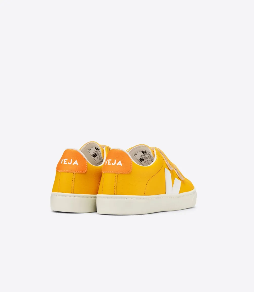 ESPLAR LEATHER OURO WHITE<VEJA Store