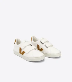 ESPLAR LEATHER WHITE CAMEL<VEJA Clearance