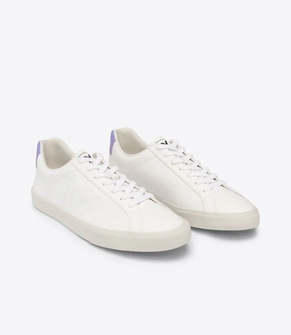 ESPLAR LEATHER WHITE LAVANDE<VEJA Best