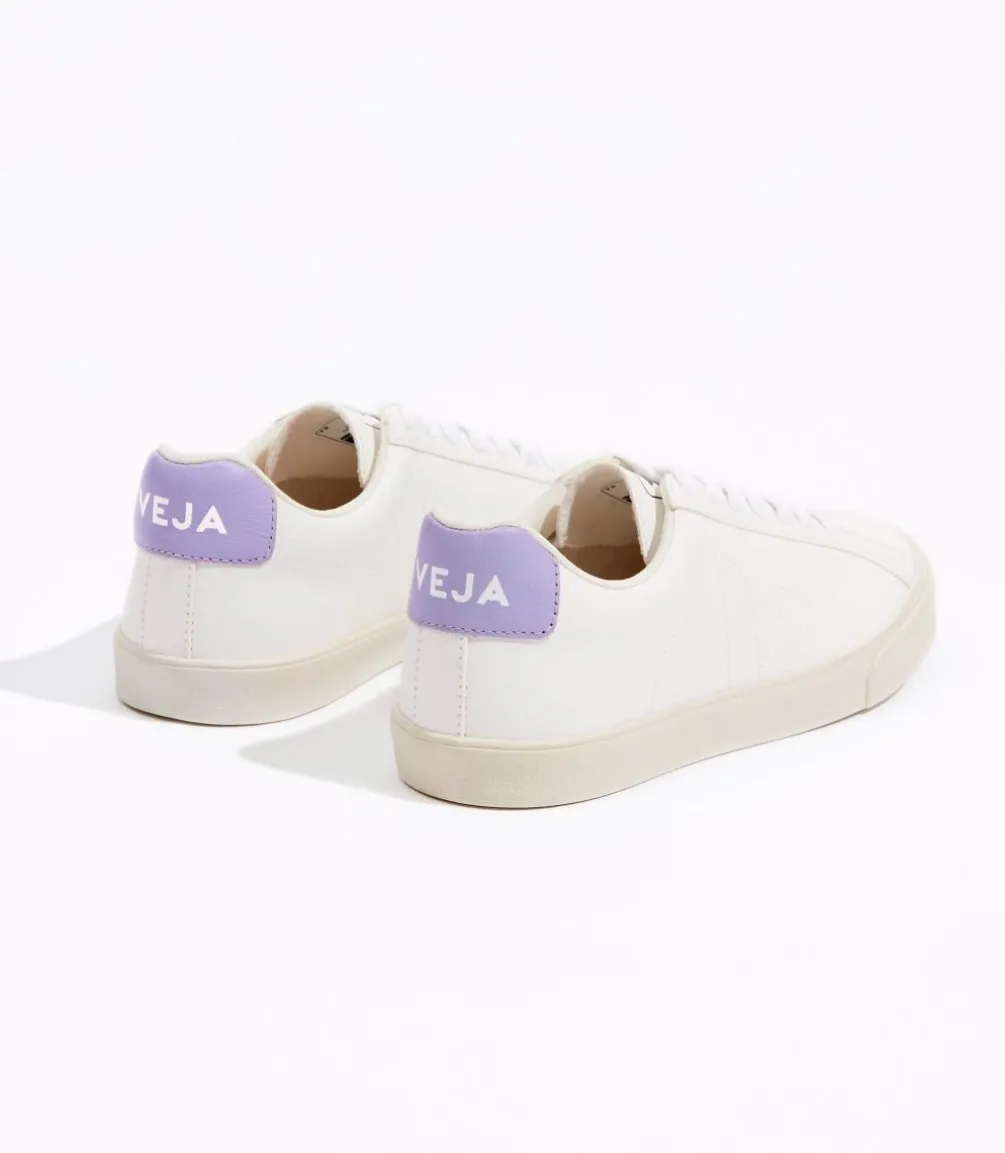 ESPLAR LEATHER WHITE LAVANDE<VEJA Best