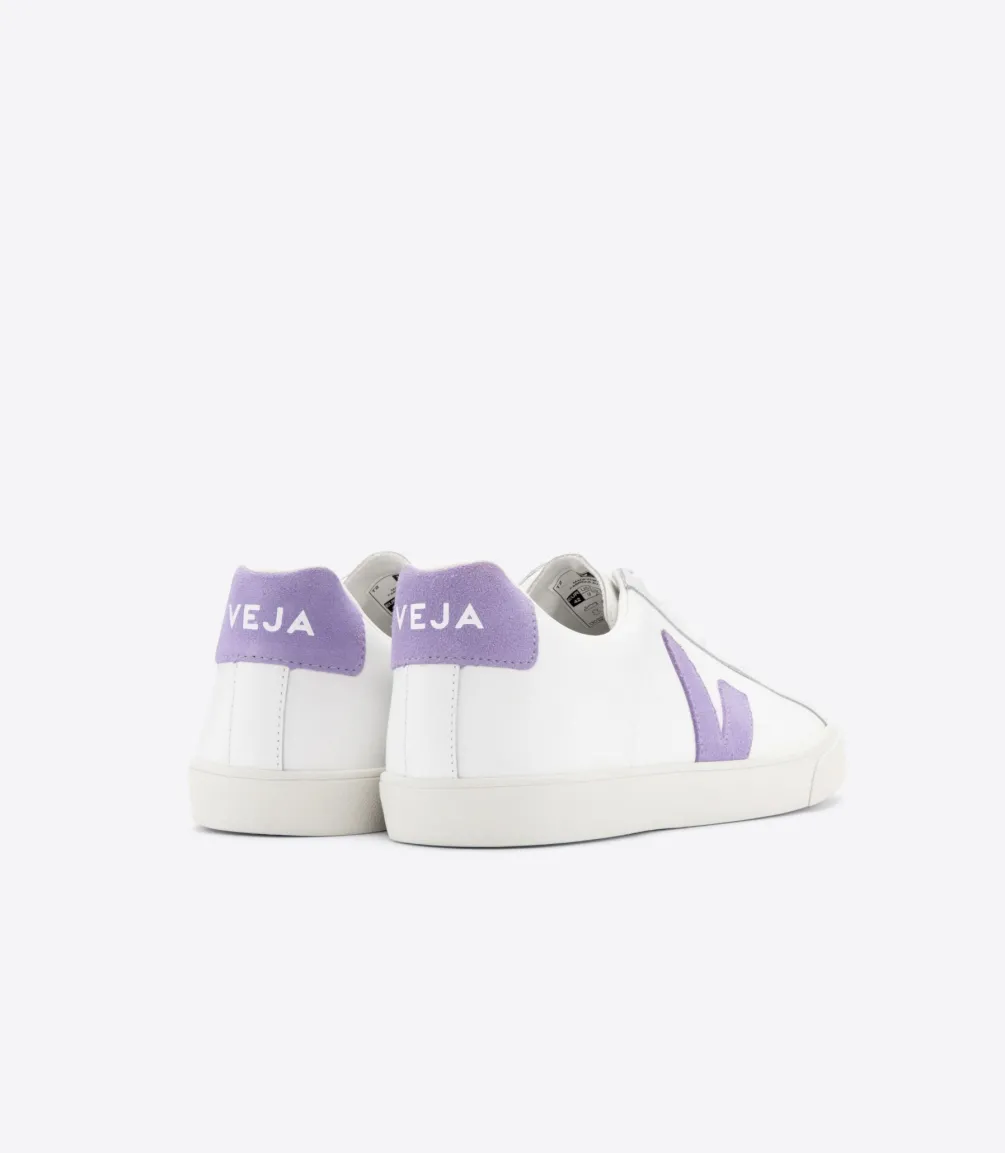ESPLAR LEATHER WHITE LAVANDE<VEJA Outlet