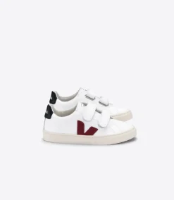 ESPLAR LEATHER WHITE MARSALA BLACK<VEJA Shop
