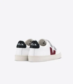 ESPLAR LEATHER WHITE MARSALA BLACK<VEJA Shop