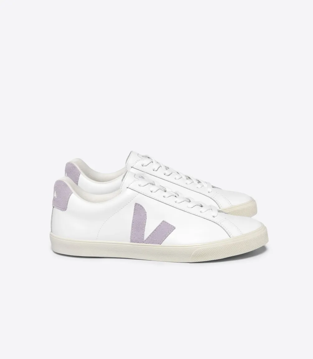 ESPLAR LEATHER WHITE PARME<VEJA Fashion