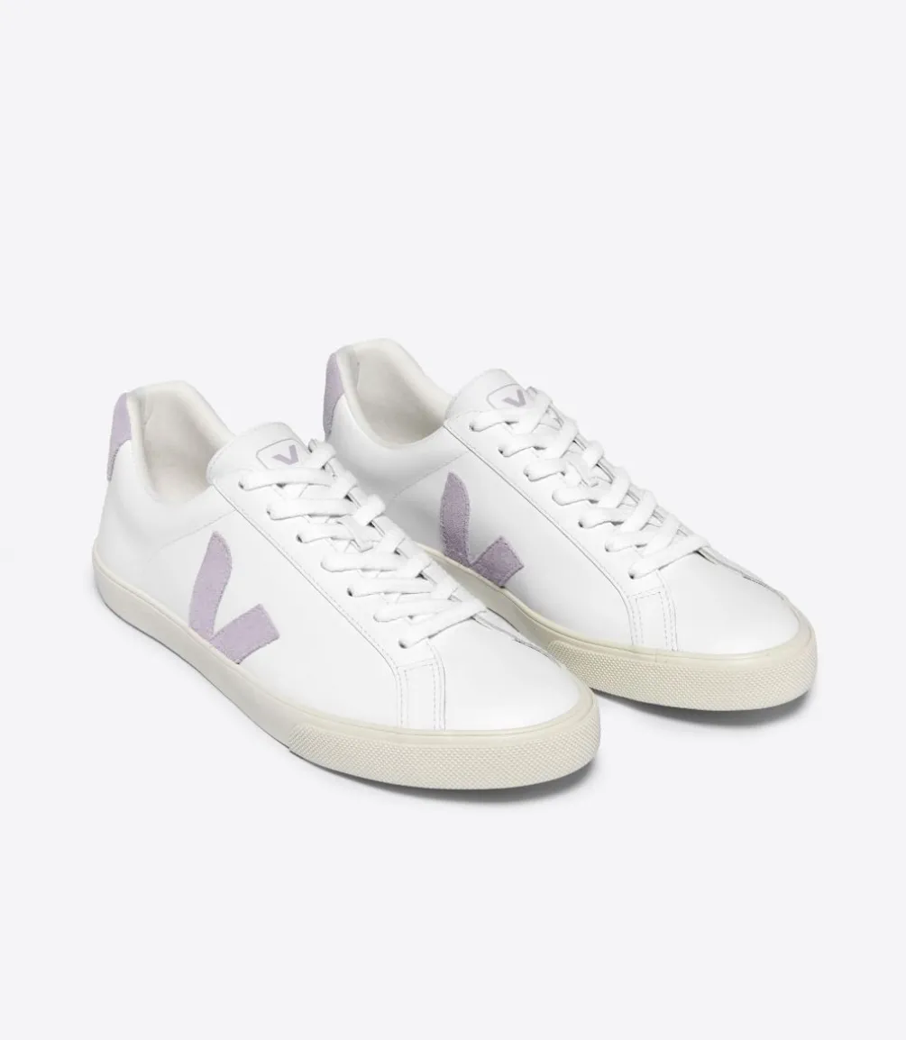 ESPLAR LEATHER WHITE PARME<VEJA Fashion