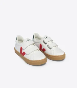 ESPLAR LEATHER WHITE PEKIN POKER<VEJA Outlet