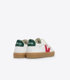 ESPLAR LEATHER WHITE PEKIN POKER<VEJA Outlet