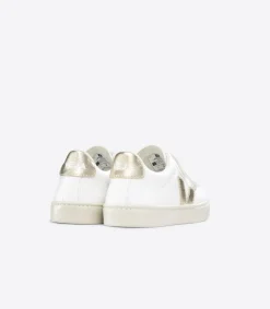 ESPLAR LEATHER WHITE PLATINE<VEJA Hot