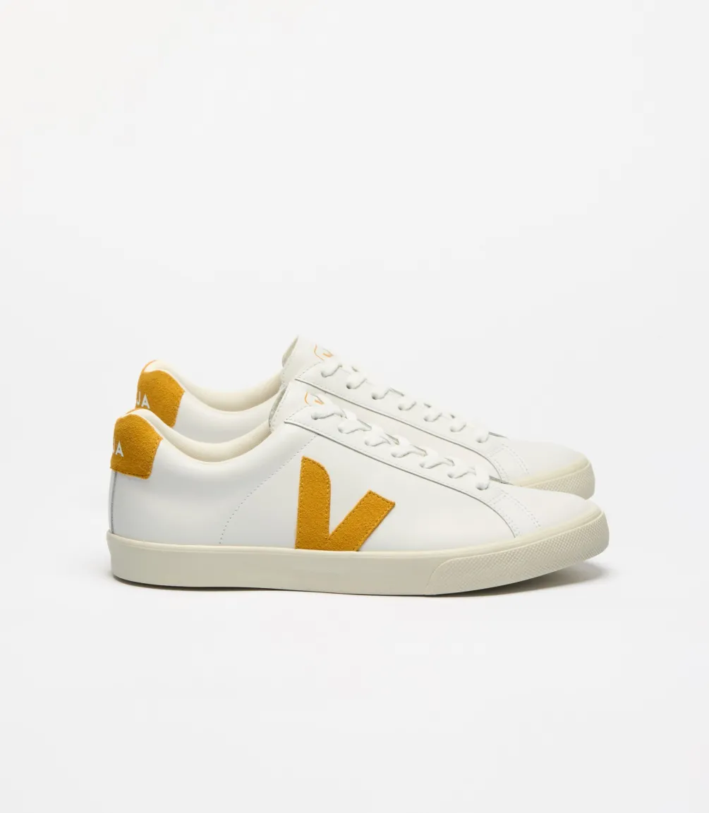 ESPLAR LEATHER WHITE SAFRAN<VEJA Outlet