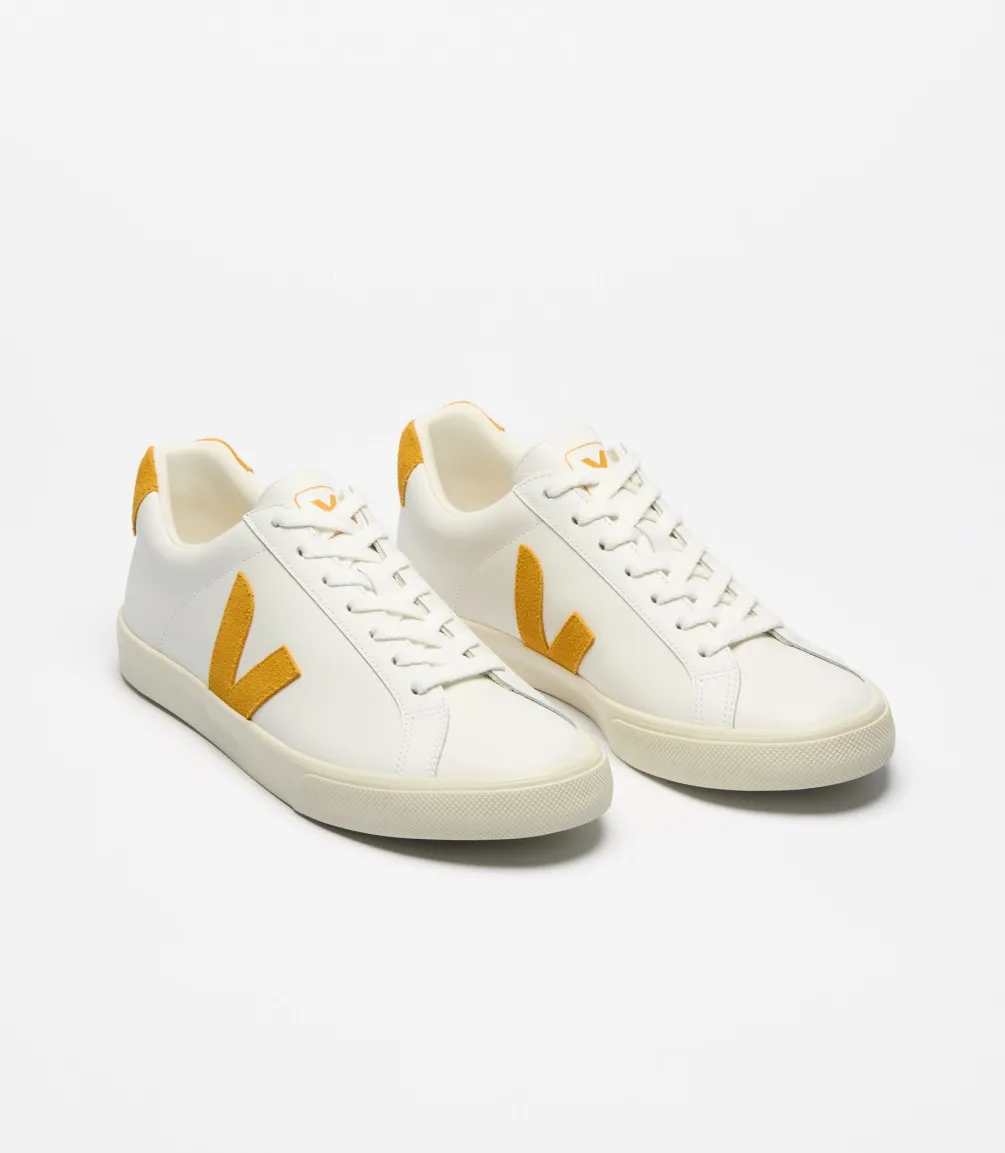 ESPLAR LEATHER WHITE SAFRAN<VEJA Outlet