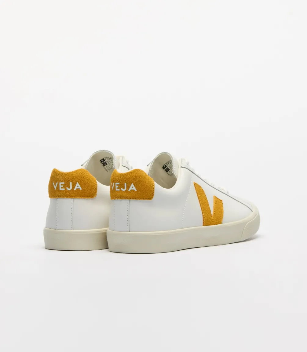 ESPLAR LEATHER WHITE SAFRAN<VEJA Outlet