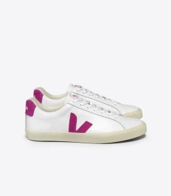 ESPLAR LEATHER WHITE ULTRAVIOLET<VEJA Outlet