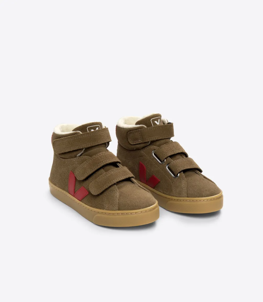 ESPLAR MID FURED SUEDE BROWN PEKIN<VEJA Online