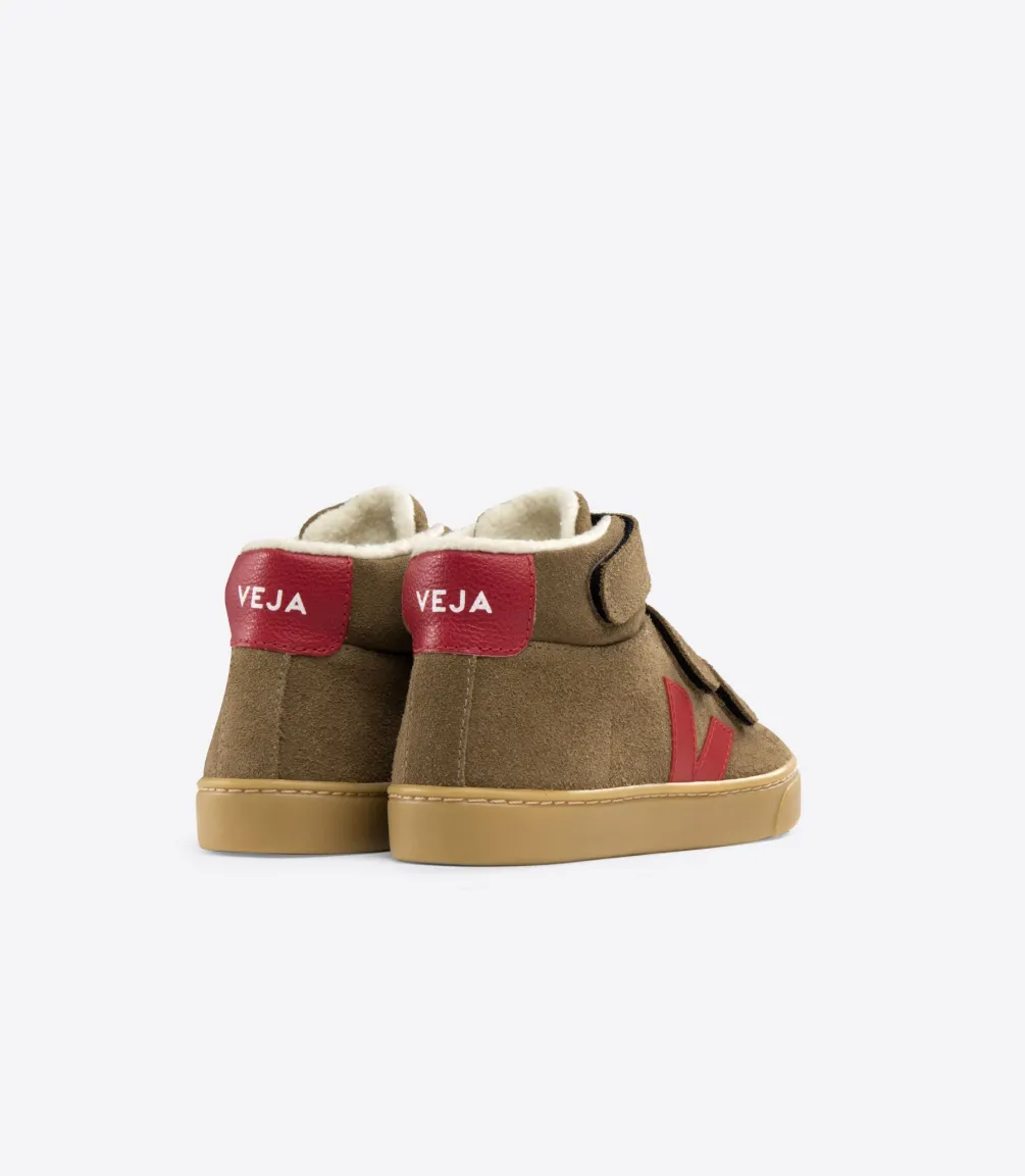 ESPLAR MID FURED SUEDE BROWN PEKIN<VEJA Online