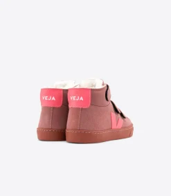 ESPLAR MID FURED SUEDE DIRED PETAL ROSE FLUO<VEJA Fashion