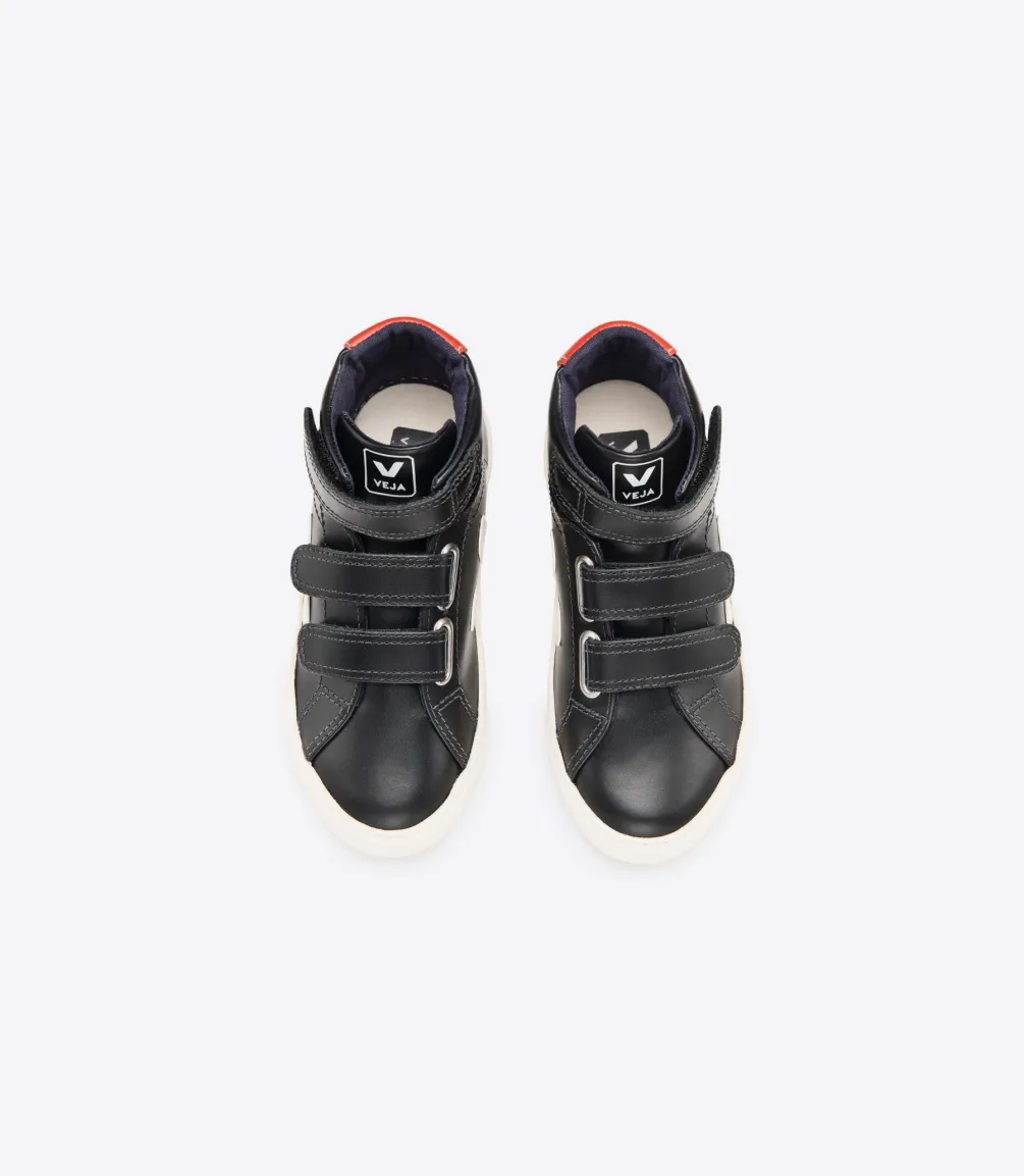 ESPLAR MID LEATHER BLACK ROUILLE<VEJA Best Sale
