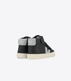 ESPLAR MID LEATHER BLACK GREY<VEJA Flash Sale